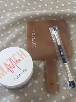 Product Review of FOCALLURE # AmberGold Beauty Mirror Gương mỹ phẩm dễ thương Gương trang điểm cầm tay from M**i 0