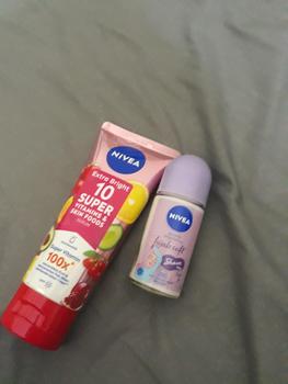 Product Review of NIVEA Body Care Package - Extra Bright 10 Super Vitamins + Shaveless Deodorant - Mampu  Mencerahkan Ketiak dan Melembutkan Kulit from d**v 3