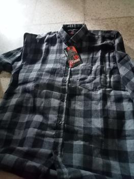 Product Review of Kemeja flanel import kemeja kotak kotak kemeja pria wanita from M**🪷 0