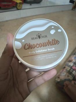 Product Review of BPOM- Scrub beautetox/ Whitemilky Jasmine scrub/ Chocowhite Body Scrub/Whitemilky Brightening Scrub from b**o 0