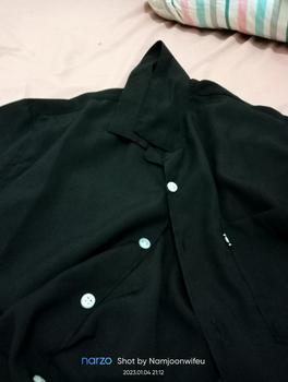 Product Review of KEMEJA HAWAI POLOS UNISEX LENGAN PENDEK Cowok Fit Tangan Pria Panjang Casual Basic from S**🍭 0
