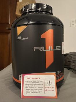 Product Review of (71 - 76 lần dùng ) Thực Phẩm Bổ Sung Thể hình  Whey Rule 1 R1 Protein 2.3kg  chính hãng tại Whey Sinh Viên from M**h M**h 0