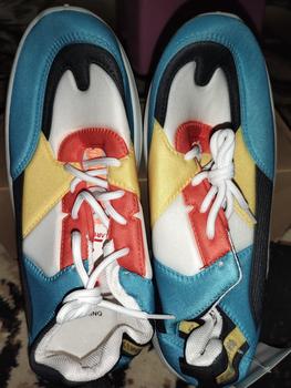Product Review of Larocking - Zavyr Biru Kuning | Sepatu Sneakers Running Gym Shoes Abu Outdoor from C**a L** S**r 0