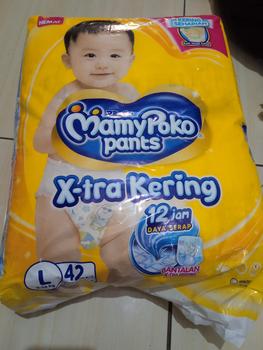 Product Review of MamyPoko Pants  Jumbo M48 L42 XL38 X-tra Kering from h**8 0