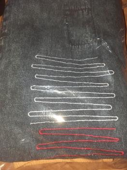 Product Review of SELLA GARIS BLACK CELANA BAGGY JEANS Bordir Kantong Karet Samping from B**a R**6 0