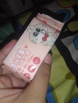 Product Review of Tisu Basah Mini Lucu / Cute Mini Tissue Pack from Q**a 0
