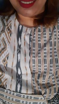 Product Review of Blouse Songket Atasan Batik Jumbo Baju Busui Baju Busui from c**_ 0