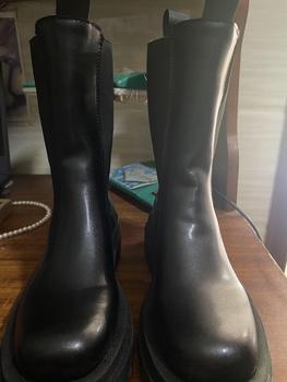Product Review of bốt cổ lửng HUƠU CAO CỔ 22CM Nữ Shoes GiàY Boot Cổ Cao Mã 812 from N**E 2