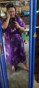 Product Review of Paket 3pcs Daster Kimono Long Busui Motif Belah Samping Panjang Bumil Katun Rayon from d**1 0