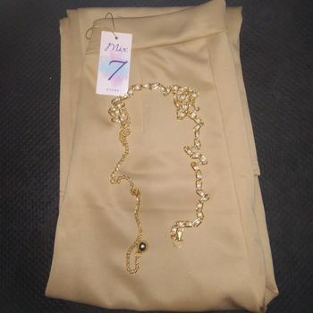Product Review of Amantha Celana Panjang Wanita Celana Bahan Scuba Highwaist Belt Rantai from I**e T**i 0