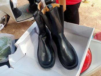 Product Review of bốt cổ lửng HUƠU CAO CỔ 22CM Nữ Shoes GiàY Boot Cổ Cao Mã 812 from Ⱡ**₳ Ⱡ**₳ 🐽** 0