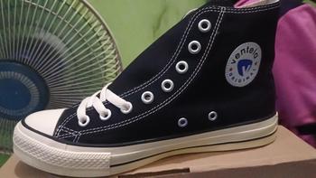 Product Review of Ventela Ethnic High Black Natural Sepatu Sneakers Pria (Siluet 70s) Canvas Shoes Casual from Y**y Y**e 0