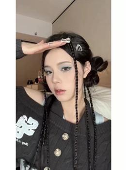 Product Review of PT06 Tóc giả cài thắt bính nối kẹp đủ màu from H**🤣 0