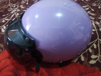 Product Review of Helm Bogo full leher retro premium SNI dewasa hijab Wanita Pria SNI Terbaru Kaca Cembung Motorcycle from k**h 2