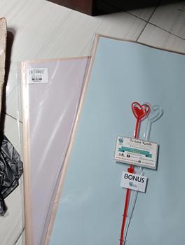 Product Review of kertas Buket / Wrapping Cellophane isi 20 Lembar ( GDM List Gold) from a**l 0