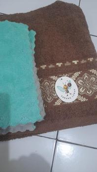 Product Review of TERLARIS 1 Lusin Kain Lap Bahan Microfiber Ukuran 24x14 / Kain Lap Piring Kain Dan Alat Dapur Anti Minyak cleaning from B**2 0