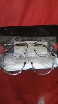 Product Review of (BELI1 GR4T1S 1)FRAME KACAMATA BESI CAT EYE QINAN SERIES Bluecromic Frame Perempuan Antiradiasi Blueray Cewek Lensa Photocromic Glasses Eyewear from n** 1