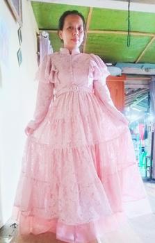 Product Review of 1_Orenji Gamis Spesial Sale from S**k 0