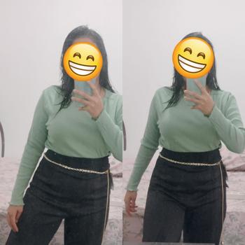 Product Review of Amantha Celana Panjang Wanita Celana Bahan Scuba Highwaist Belt Rantai from N**a ** 0