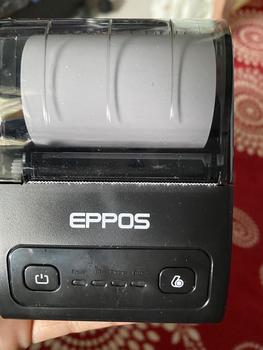 Product Review of Eppos EP5813 Mini Mobile Printer Thermal Bluetooth 58mm Portable RPP02N EP 5813 Print Struk PPOB Mokapos Qasir Pawoon EP-5813 Baterai Hitam Paper Label from m**9 0