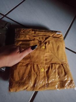 Product Review of Reva One Set Stelan Wanita Crinkle Airflow Muslim Celana Setelan Baju Atasan Kancing baju  Panjang from g**r 3