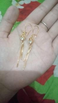 Product Review of Anting Jurai Panjang Itali Aksesoris Earrings from M**🔥 0