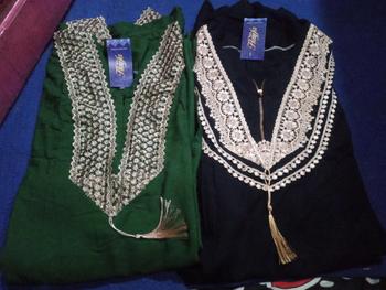 Product Review of GAMIS KAFTAN ZAHRA SUPER JUMBO XXXXL LD 145cm Fit Muslim Syari  Dress  Rayon  Wanita from h**i a**a 0