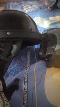 Product Review of Helm Bogo Setengah Chip Vespa Kendaraan Motorcycle from S**o M**🤎 1