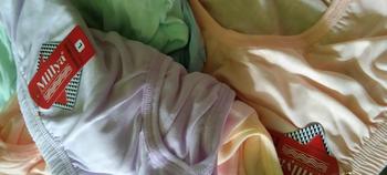 Product Review of GROSIR 12 PCS ( 1 LUSIN ) CELANA DALAM WANITA JUMBO WARNA SOFT / KATUN MUDA from M**🐣 0