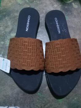 Product Review of SANDAL CR WANITA/SANDAL TERBARU/SANDAL SLOP/SANDAL RAJUT/SANDAL CR SLOP RAJUT SANDAL SLOP WANITA Tanpa Hak Merah from @**5 0