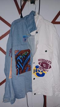 Product Review of AMR Original - Half White 5359 - Jaket Jeans Boyfriend Dream from N**a 1