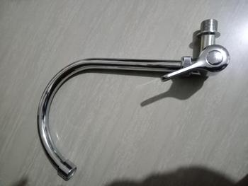Product Review of kran cuci piring Kran Angsa Cuci Piring 1/2 inch Kran Wastafel Stainless Steel Model Tembok Minimalis Air from S**i W**i 0