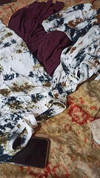 Product Review of Celana Kulot super jumbo smok putihan Cantik Karet Melar Rayon Wanita Lembut Variasi Panjang from —**o N**e ** 0