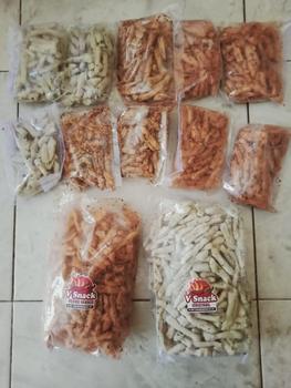 Product Review of Bundling basreng pedas manis 500gr & original 500gr total 2pcs Kering Makanan Food Snacks from F**e 0