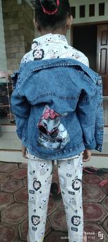 Product Review of 3D JAKET JEANS VIRAL SNOW PITA ANAK PEREMPUAN UMUR 1-10 TAHUN bunda #Katun #Santai from m**a A** 0