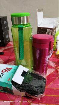 Product Review of Botol Minum Sporty Dream 1 Liter botol minum BPA FREE from E**♒ 1