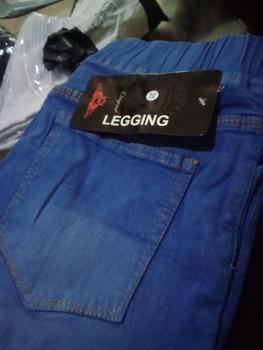 Product Review of Celana Pinggang Karet Jeans Wanita Panjang Kekinan Original Produk Denima from n**1 0