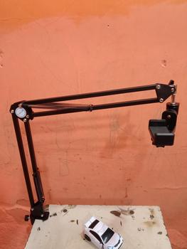 Product Review of 【FREE HOLDER】INBEX Overhead Kamera Tripod+6.8 inch HP Holder/Video Boom Arm Cantilever Stand Holder Tripod Hitam Lampu Panjang from 𝐇**𝐢 𝐏**🇨 0