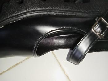 Product Review of Sepatu loafers wanita sepatu Loly MJ Hitam Putih Shoes Sandal Sendal fantofel  korea from s** 1