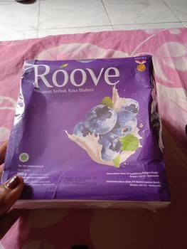 Product Review of ROOVE 1BOX 20 saset. Roove Blueberry collagen beauty drink Perawatan Rambut & Kuku Perawatan Kulit from m**💜 0