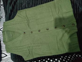 Product Review of LONG VEST RAJUT WANITA KANCING 7 MOTIF CABLE / OUTER ROMPI PANJANG OVERSIZE PREMIUM Santai Santai from A**a 1