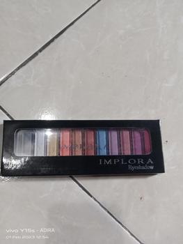 Product Review of ENVIO - IMPLORA Eyeshadow Beauty Palette 12 Warna/ 13 Warna/ Kupu/ 9in1 from D**h 1**8 0