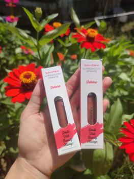 Product Review of Natura Lipmatte Ultra Smooth Kemasan Baru | Lipmatte Tahan Lama | Lipmatte Anti air  Lipstik Creamy Bibir Kering Lasting from R**t 0