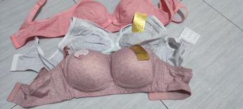 Product Review of Tally Bra Bh 019 | Tanpa Kawat | Busa Tipis | Cup C | Full Cup | Size 36-42 | Kait 3 | Bahan Katun Halus from E**e x** 1