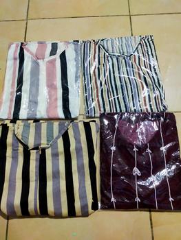 Product Review of COD DASTER GAMIS RAYON LENGAN PANJANG JUMBO LD 120 Dress Muslim Bunga Ibu from a**d 0