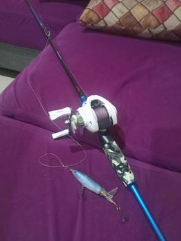 Product Review of Umpan Casting Propeller Water Tractor 10cm/13gr Umpan Pancing Ikan Ekor Berputar Treble Kail Metal from p**_ 1