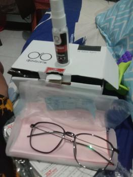 Product Review of [ DJAVA OPTIK ] Kacamata Ezra Normal s/d -4,00 Photocromic Eyewear Glasses Frame Lensa Antiradiasi from L**0 1