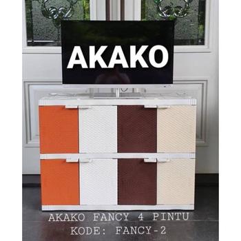 Product Review of Lemari Plastik Akako 8 Pintu susun 2 Fancy Furniture Furniture Laci from T**n 0