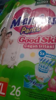Product Review of Merries Good Skin S40 / M34 / L30 / XL26 / XXL28 - Popok Bayi from R**I 0