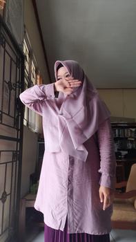Product Review of Zalfaoutfit ALINA tunik kerja rayon polos from K**h 0